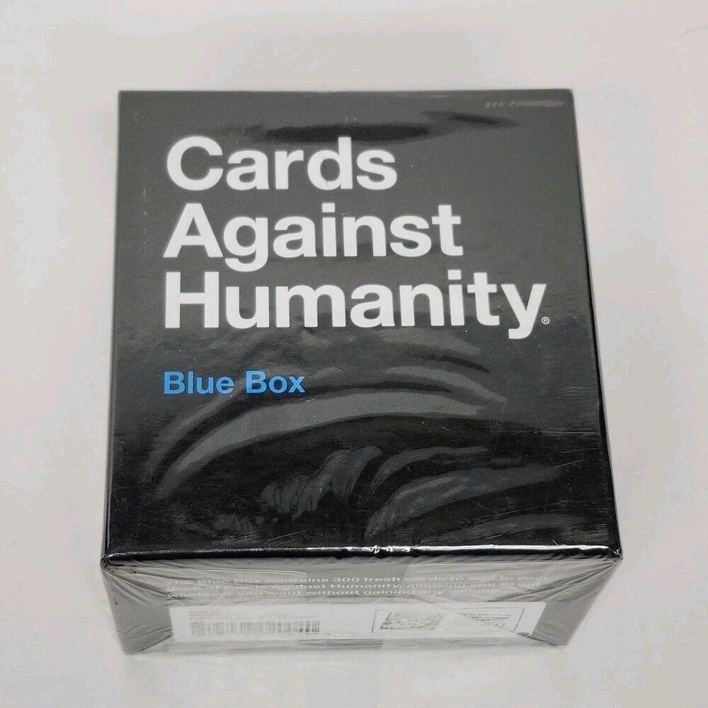 Cards Against Humanity Blue Box Expansion New Sealed